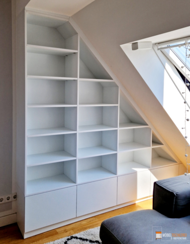 Wohnraum | Dachschrägenschrank